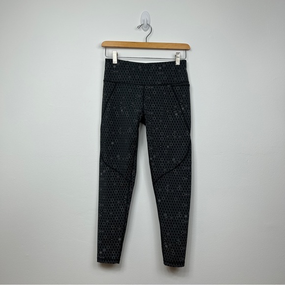 Sweaty Betty Power 7/8 Athletic Tights Workout Leggings Black/Gray Size Small - Picture 3 of 13